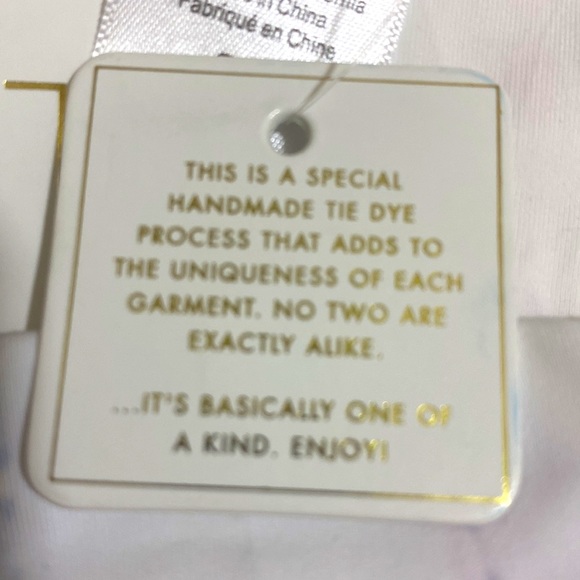 L*SPACE Women's Wilder Top Tie-Dye Bikini Top Size L - Picture 8 of 8